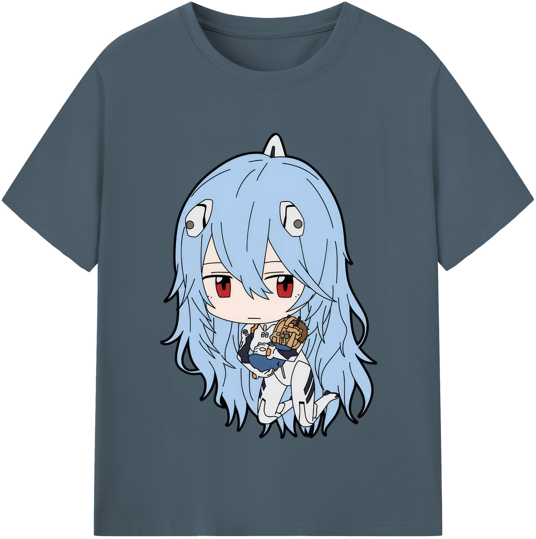（画像用） EVA 新世紀エヴァンゲリオン 綿100％半袖Tシャツ（フロントプリント）